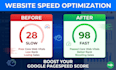 google pagespeed optimization to increase website speed