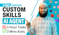 build custom ai agent skills for your workflow automation using claude code, n8n