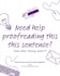 proofread and fix grammar mistakes in your writing fast