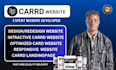 design carrd website, redesign carrd landing page, squarespace fix carrd co