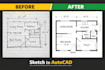 do architectural autocad 2d drawings