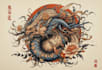 create design japanese art style
