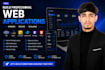 build interactive javascript web application