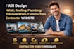 design hvac, roofing,  pressure wash, construction,  website