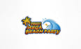 design extraordinary mega beach party logo