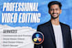 edit a professional real estate video