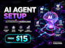 build n8n ai agent workflows with openai and custom logic