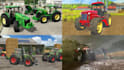 model construction equipment, tractor, 3d farming simulator, heavy machinery