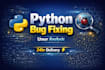 fix your python script bugs or write a simple python program