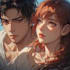 draw anime style couple drawing