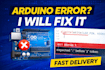 fix arduino code errors and circuit problems
