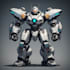 draw amazing character mecha robot illustration