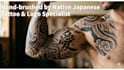 create hand brushed japanese calligraphy art with zen spirit