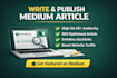 write publish article premium post on medium,com