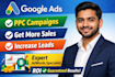setup and manage google ads campaigns professionally