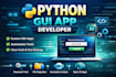 create a python gui application using tkinter