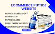 build fda compliant peptide website ecommerce peptide research peptide store