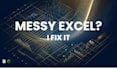 clean up and organize your messy spreadsheet data