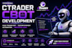 build ctrader trading bot cbot algo with custom automation strategy and signals