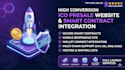 build a high conversion ico presale website with