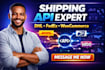 integrate shipping API, rest API, dhl fedex woocommerce