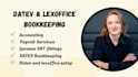 handle german bookkeeping, payroll, vat, accounting services, datev, lexoffice