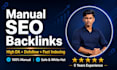 manually 700 SEO social media profile backlinks with high authority links