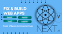 build modern interactive web apps with react, next js, laravel and vue 3