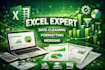 clean, format, merge, split excel data