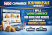 woocommerce b2b wholesale website with b2bking or wholesale suite