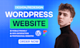 custom responsive wordpress website