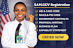do sam gov, government contracts, uei, cage code, naics code, business plan