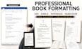 professionally format your book for amazon KDP ebook and print