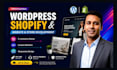do shopify dropshipping ecommerce website, custom wordpress website development