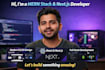 do website development, build website with next js as full stack web dev
