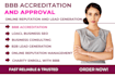 do bbb accreditation, bbb approval for online reputation and lead generation