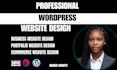 design a modern wordpress website
