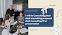 consulting pitch deck consulting proposal deck consulting firm presentation