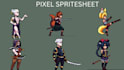 do pixel sprite sheet pixel art animation nsfw pixel  rpg maker pixel character