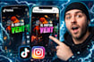 monteur vidéo titok , insta , youtube etc