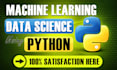python data science and ml expert data analysis, preprocessing and prediction