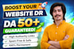 domain rating ahrefs DR domain in bulk