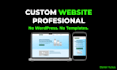 build a custom website with laravel and vue js from scratch