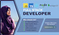 build responsive full stack frontend and backend website