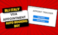 script appointment bot booking bot restaurant tix reservation website automation