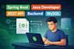 build java full stack applications with spring framework