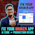 fix, debug, and optimize your vibe coded web app