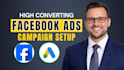 setup, manage and optimize high converting facebook ads, meta ads