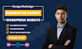 build or rebuild wordpress elementor website as an elementor expert
