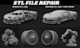 stl file repair fix broken file edit custom modification 3d scan cleanup print